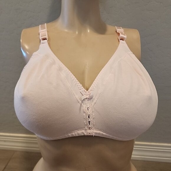 Bali Bra 42C Pink Wireless Unlined 3036 - Picture 1 of 3